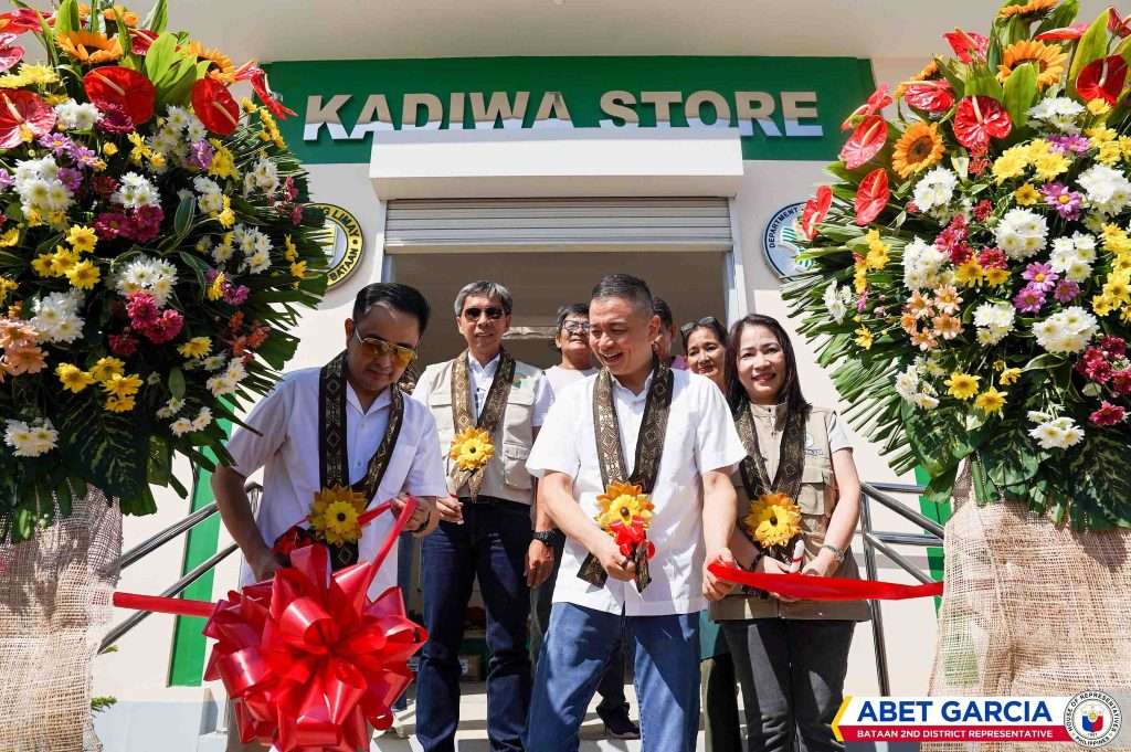 Cong. Abet opens first Kadiwa Store in Bataan