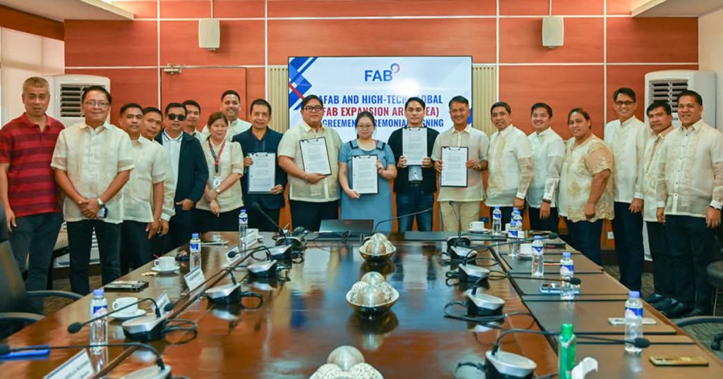 AFAB, High Tech- Global Cement Corp. seal agreement for new expansion area