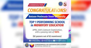BPSU achieves 100% passing rate