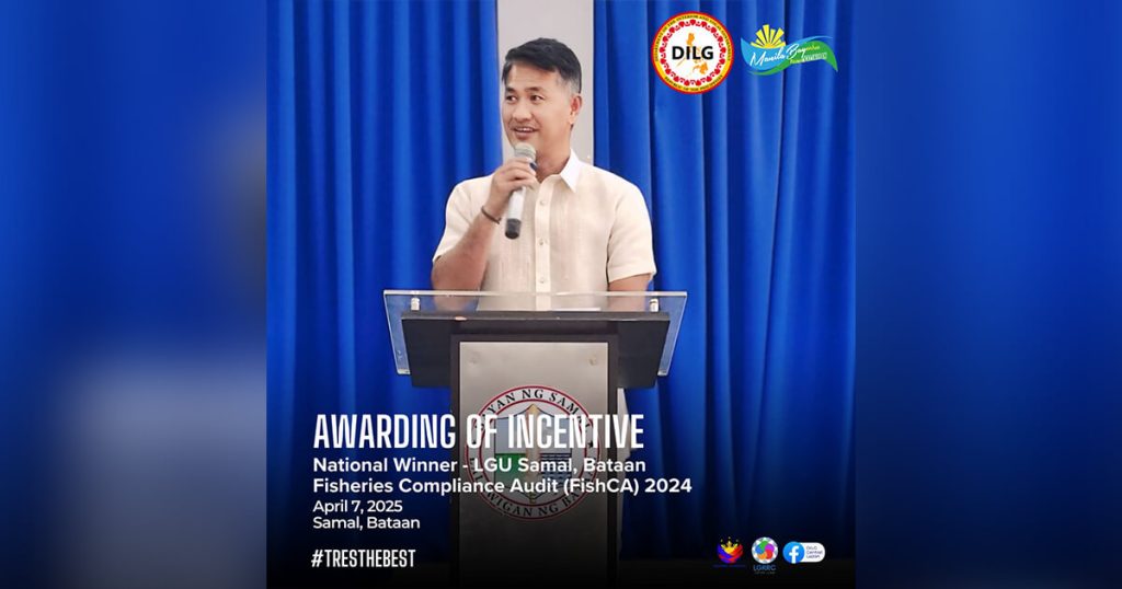 Samal gets P1M for strict compliance to Fisheries Code