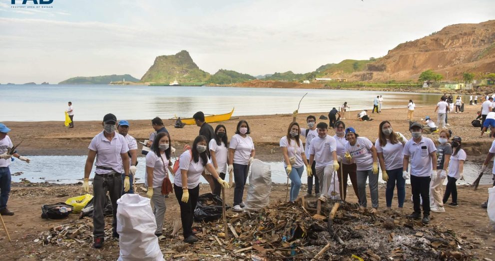 AFAB, FABILA unite for cleaner coastlines in the Freeport Area of Bataan