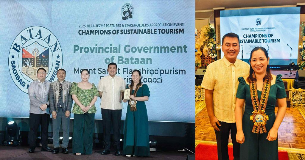 BM Serrano receives TIEZA recognition for Bataan