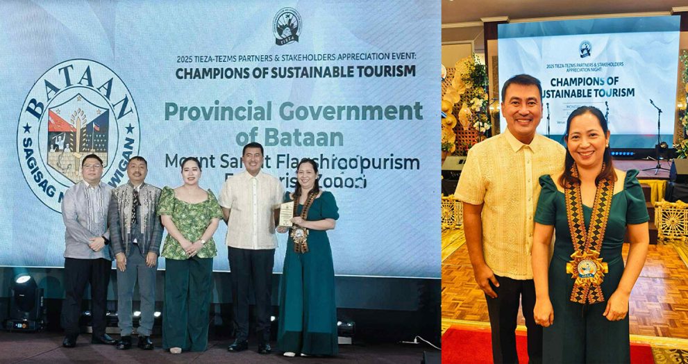 BM Serrano receives TIEZA recognition for Bataan