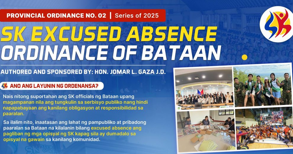 SK Excused Absence Ordinance of Bataan