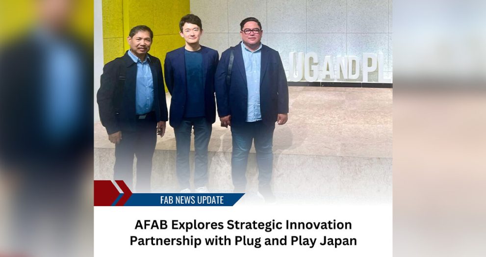 AFAB eyes partnership with Plug and Play Japan