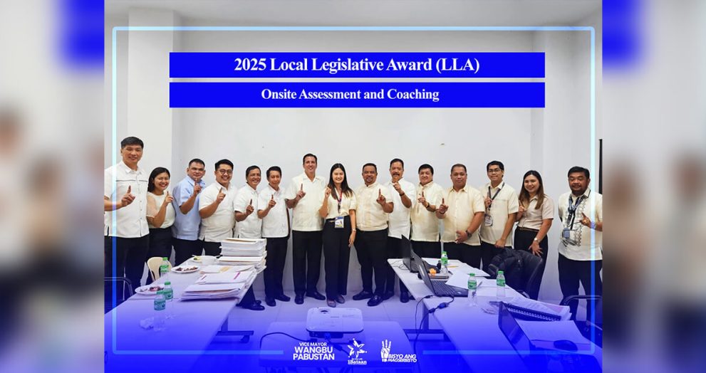 Abucay under DILG spotlight for 2025 Local Legislative Award