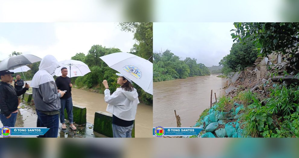 Cong. Gila Garcia, nag-inspeksyon sa mga nasirang flood control structures