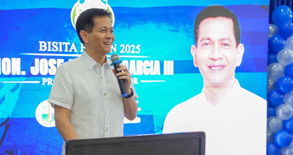 Gov. Garcia twits Samal folks on teen pregnancy
