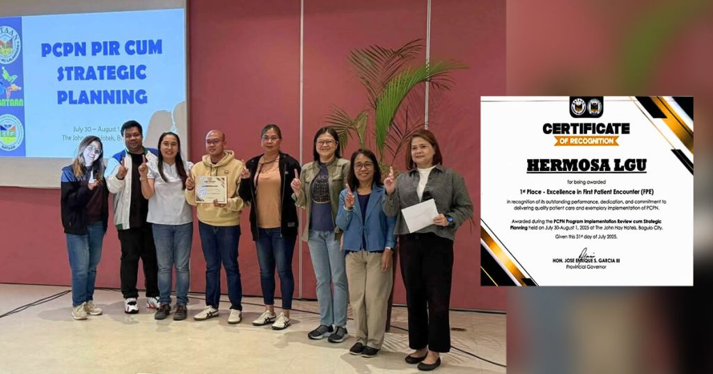 Hermosa bags top award for Excellence in First Patient Encounter