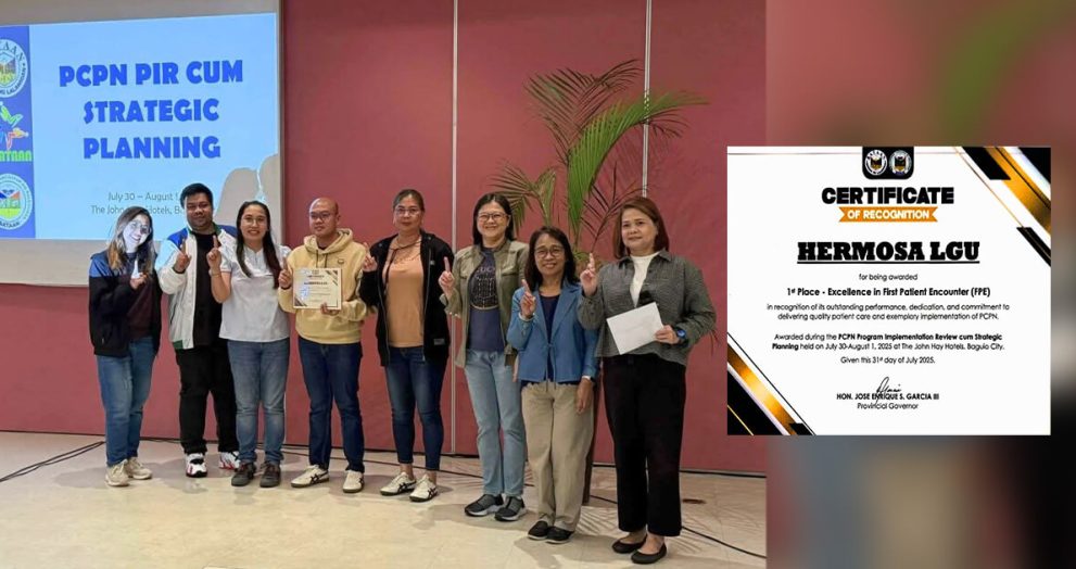 Hermosa bags top award for Excellence in First Patient Encounter