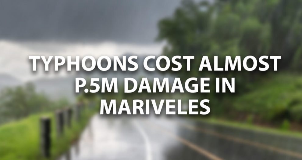 Typhoons cost almost P.5M damage in Mariveles