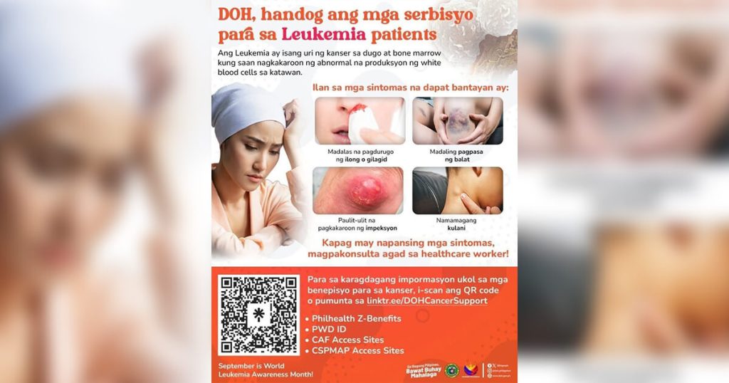 Orion RHU tutulong sa mga pasyenteng may leukemia