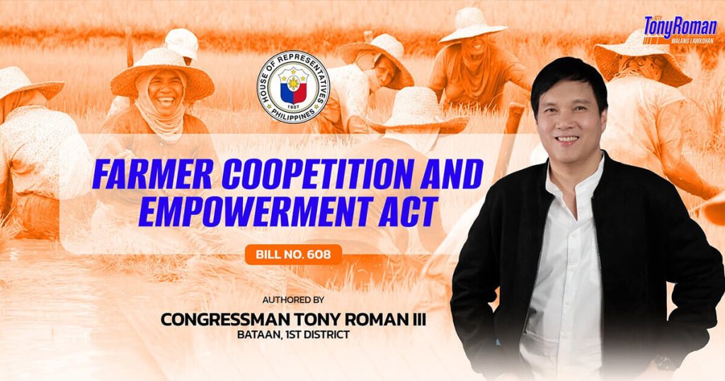 Rep. Roman proposes bill to empower farmers through “coopetition”