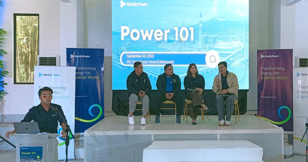 AboitizPower holds Power 101 Seminar, plant tour