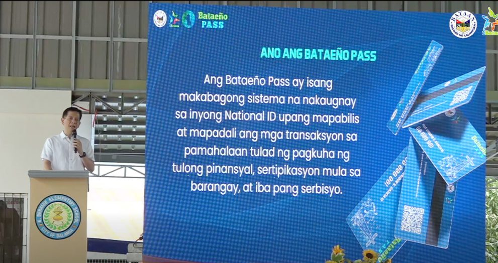 Balanga integrates BGIS with Bataeño Pass