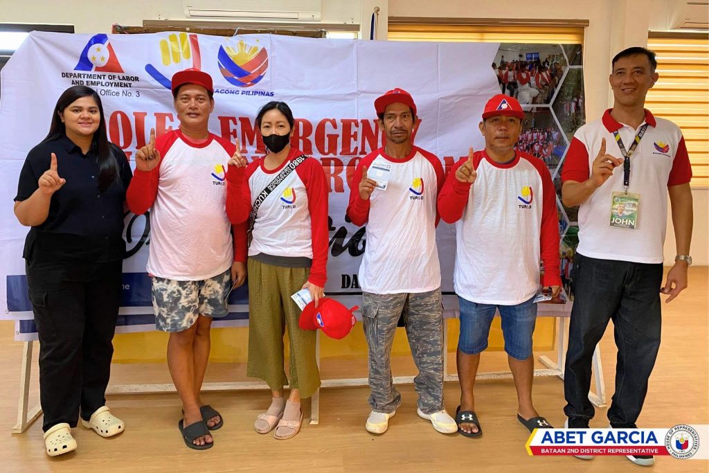 DOLE conducts orientation for 25 beneficiaries of Emergency Employment Program in Orion