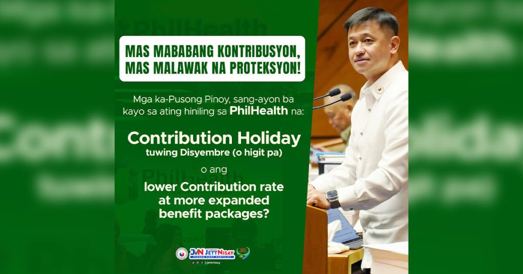 Rep. Nisay Pushes for Lower PhilHealth Contributions, Wider Benefits