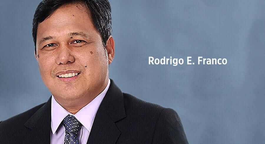 Former Tollways Chief Rod Franco, new BBJVI Chairman