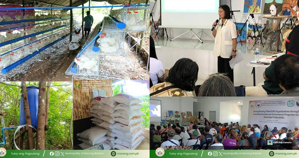 Kabuhayan ng mga magsasaka at mangingisda sa Morong umangat