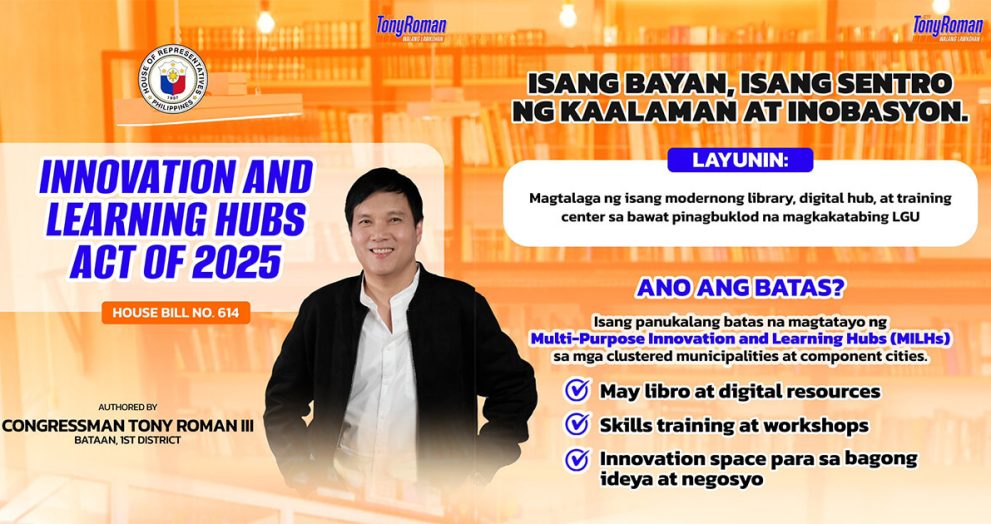 MILHs sa bawat rehiyon, ipatatayo sa bisa ng Innovation and Learning Hubs Act of 2025