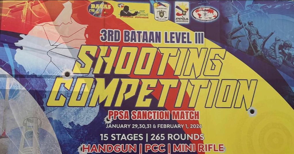 3rd Bataan Level III Shooting Competition gaganapin sa Pilar
