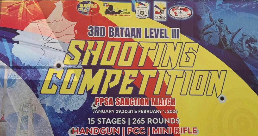 3rd Bataan Level III Shooting Competition gaganapin sa Pilar