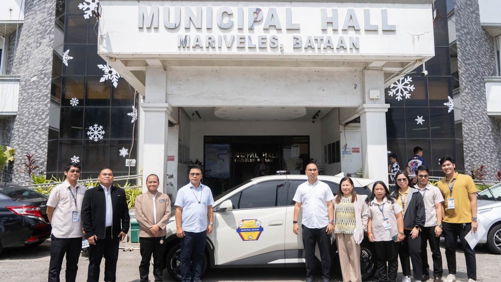 Bagong e-vehicle ng Mariveles galing sa 2024 SGLG incentive fund