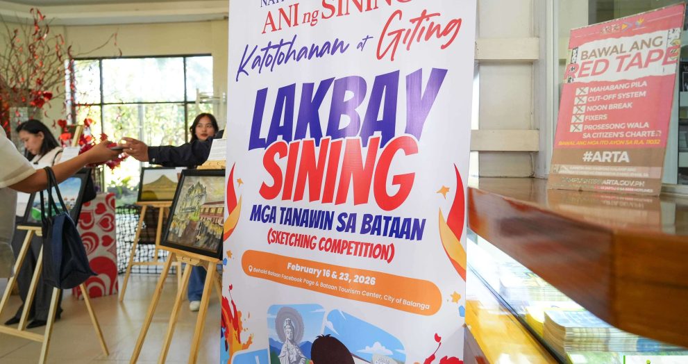 Bataeño artists display talent in sketching competition