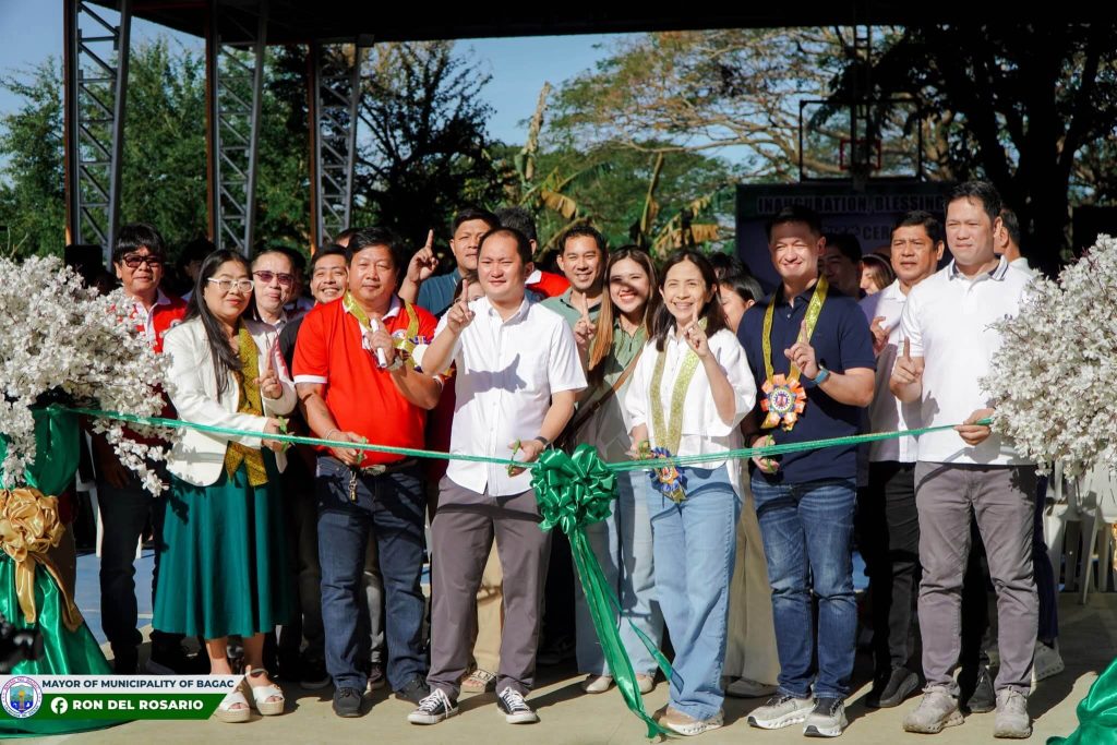 Cong Gila Garcia nanguna sa inagurasyon ng Bagumbayan Covered Court