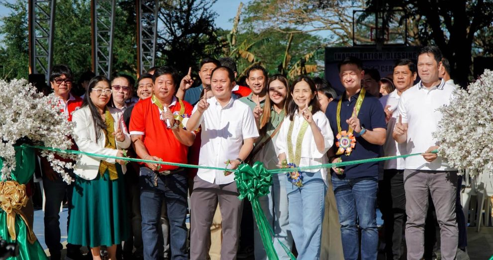 Cong Gila Garcia nanguna sa inagurasyon ng Bagumbayan Covered Court