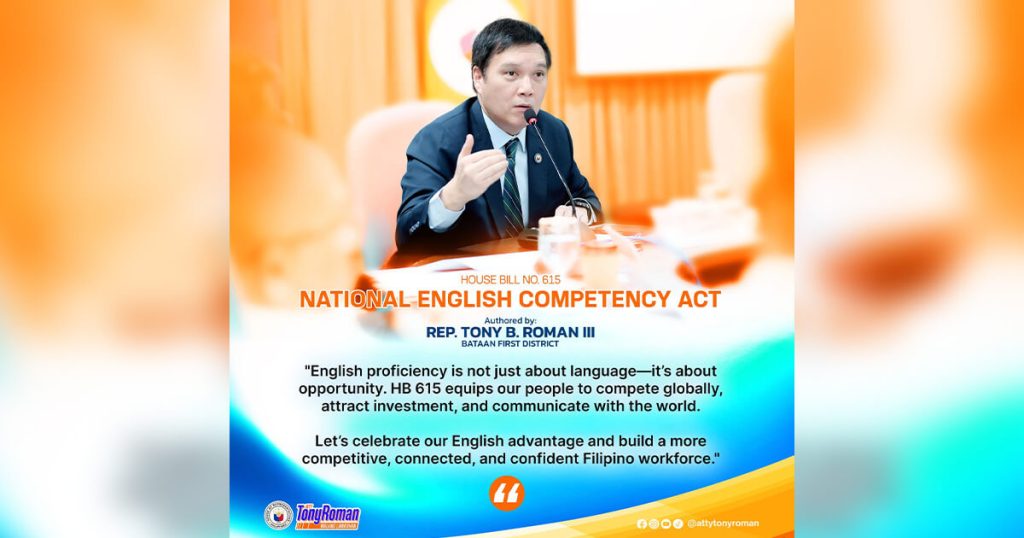 House panel OKs National English Competency Week Bill