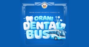 Orani Dental Bus aarangkada na sa bawat barangay