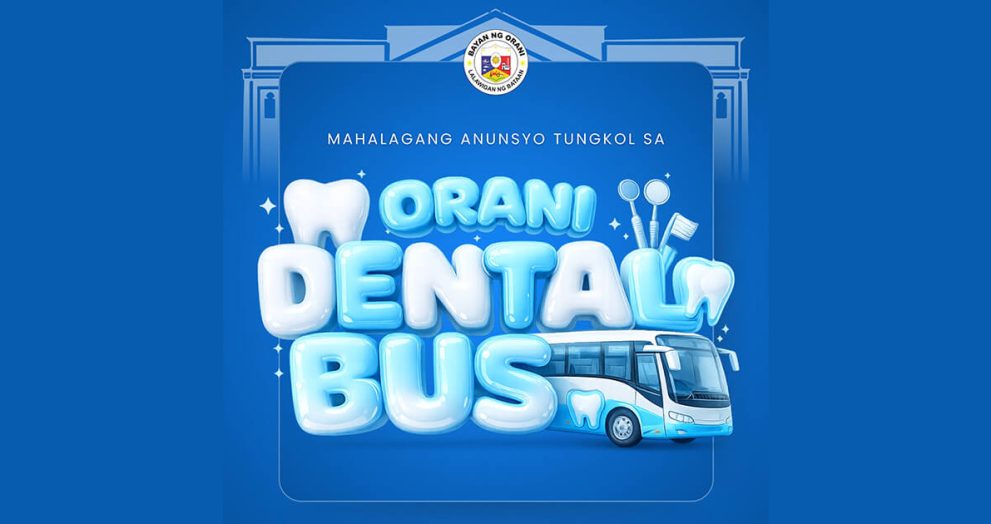 Orani Dental Bus aarangkada na sa bawat barangay
