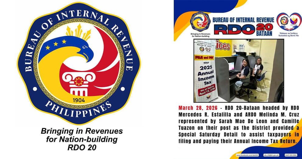 BIR-Bataan muling nagsagawa ng kampanya sa pagbabayad ng buwis