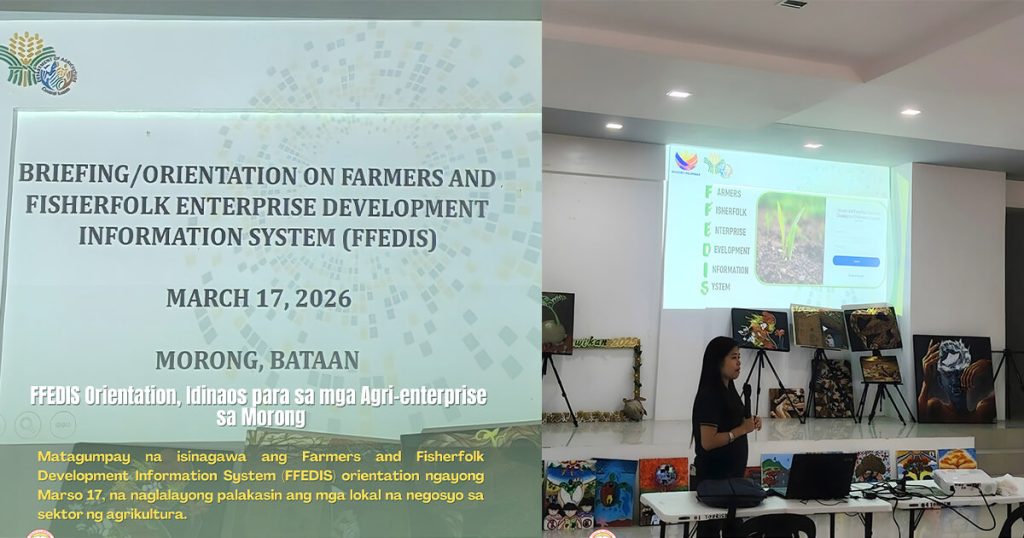 Magsasaka, mangingisda ng Morong sumailalim sa orientasyon