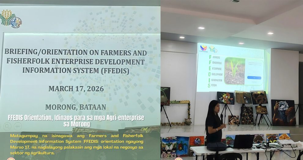 Magsasaka, mangingisda ng Morong sumailalim sa orientasyon