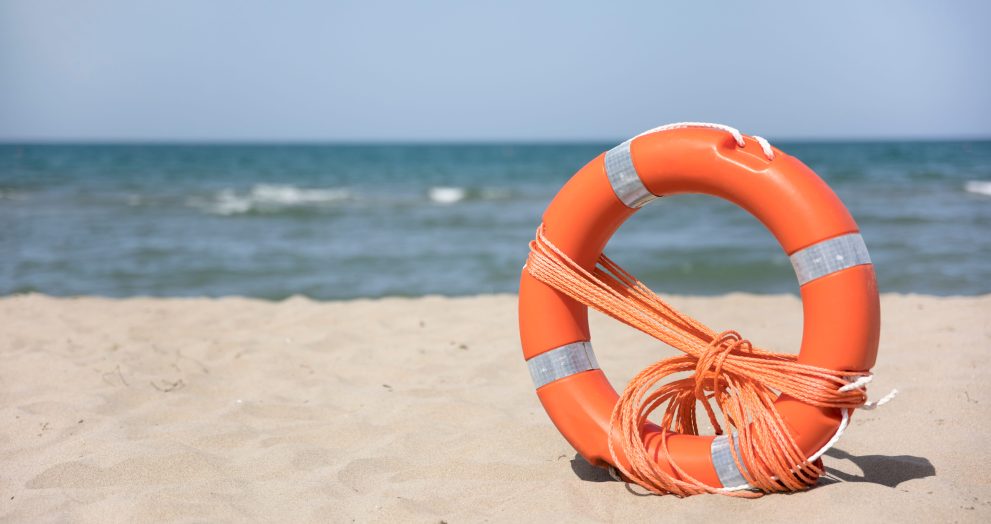 Board Member bats for training course for lifeguards