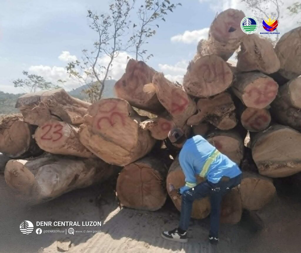 DENR turns over logs to support Coast Guard operations