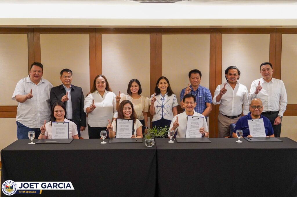Bataan execs ink MOU with charging firm