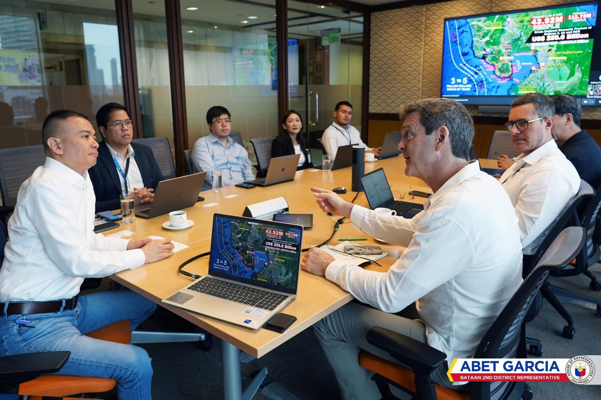 Cong Abet Garcia Isinulong proyektong Coastal Road-Dike sa Pulong sa Asian Dev'ment Bank