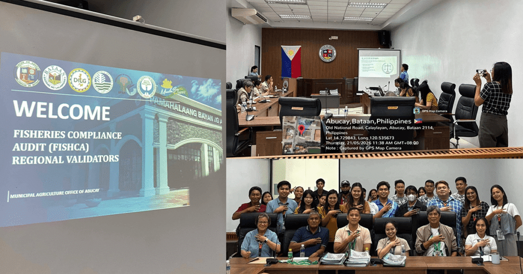 LGU Abucay undergoes FishCA regional assessment validation